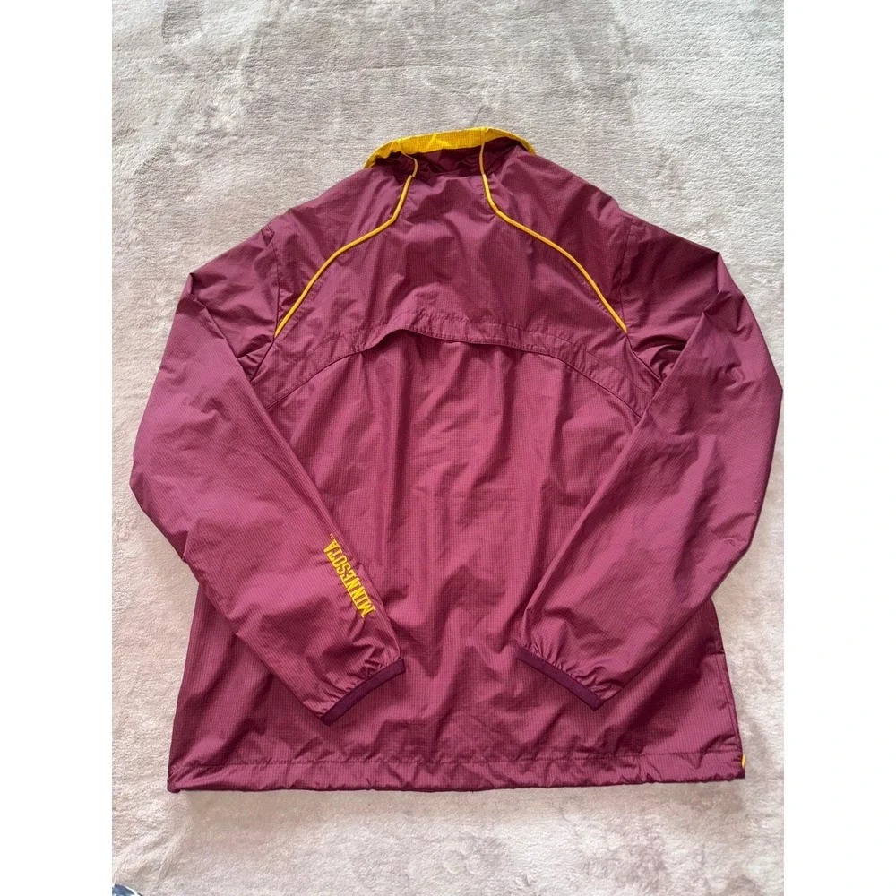 Minnesota Jacket Adult Nike Golden‎ Gophers Storm Football Windbreaker Mens Sz L